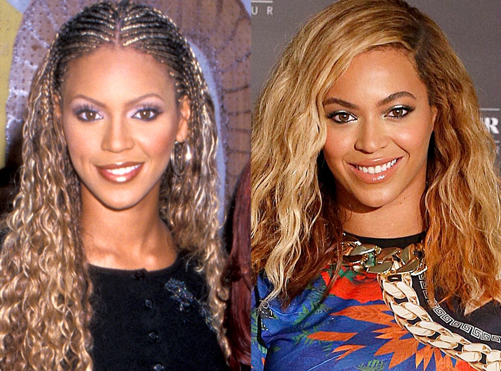 
	
	Beyoncé ngày ấy và bây giờ.